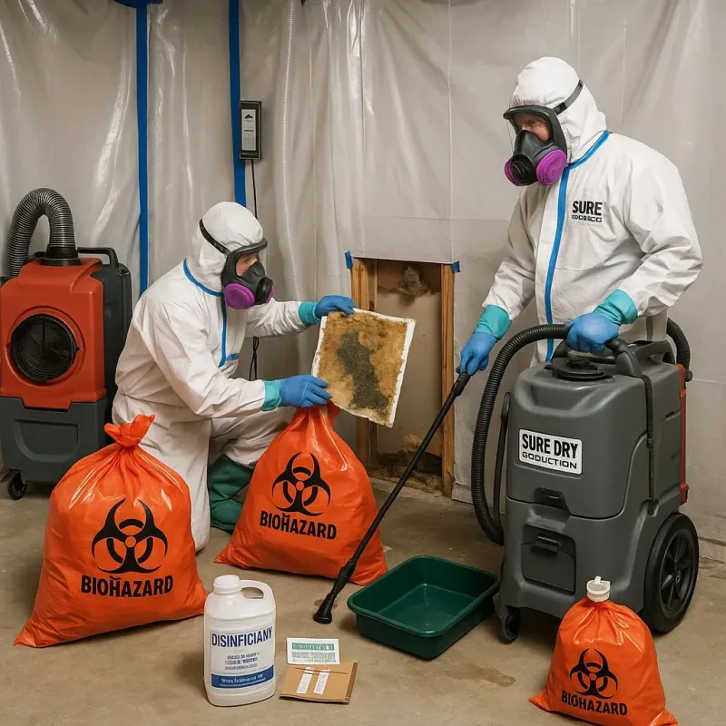 Contaminated Water Handling Protocols process in Topsham, ME