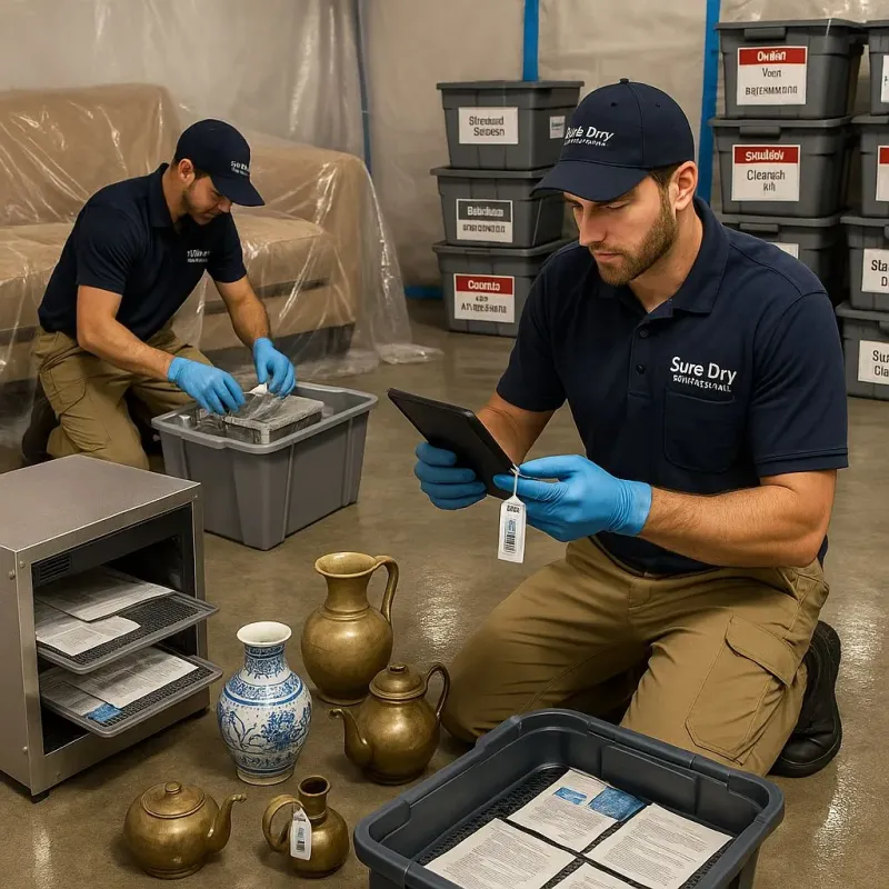 Content Protection and Restoration process in Topsham, ME