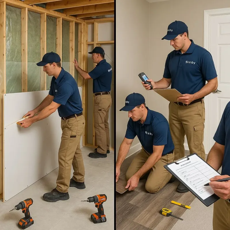 Repairs and Reconstruction process in Topsham, ME